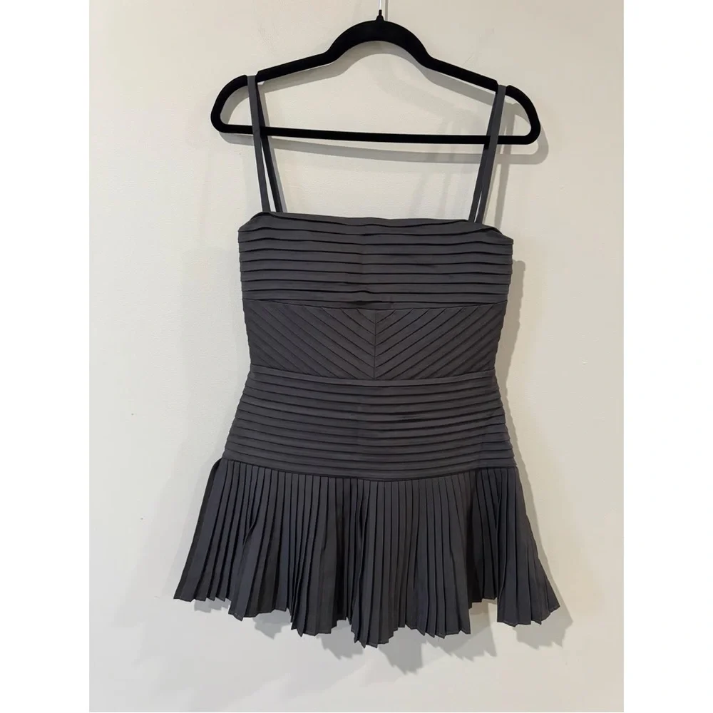 Meshki Black Strappy Mini Dress - Picture 4 of 4